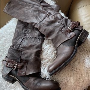 A.S.98 Salvador Knee High Boots Ultra Rare! 38